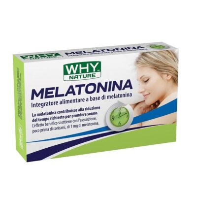 Melatonina 80cpr – Why Nature