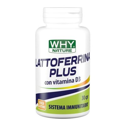 Lattoferrina Plus + D3 30cpr – Why Nature