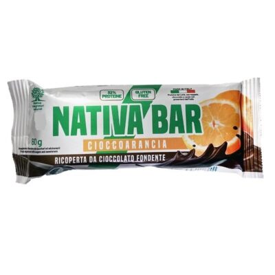 Nativa Bar Ciocco Arancia 60g – Nativa Integratori Naturali
