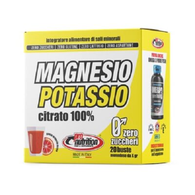 Magnesio e Potassio 20 bustine – Pronutrition