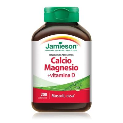 Calcio Magnesio con Vitamina D 200cpr – Jamieson