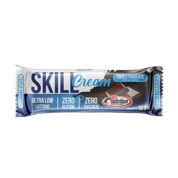 barrette skill cream gusto cioccolato fondente 50g - Pro Nutrition