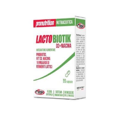 Lactobiotik 20cps Probiotici – Pro Nutrition