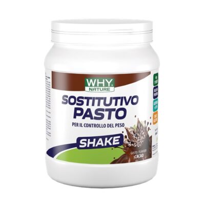 Sostitutivo Pasto Shake Cacao 480g – Why Nature